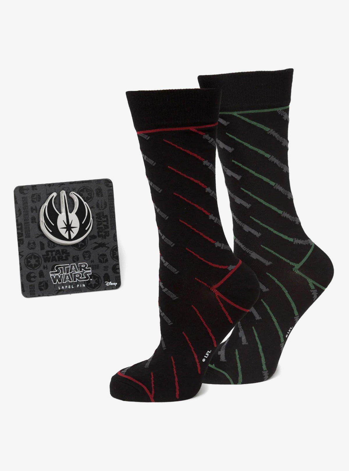 Set de calcetines Star Wars con pin del símbolo Jedi