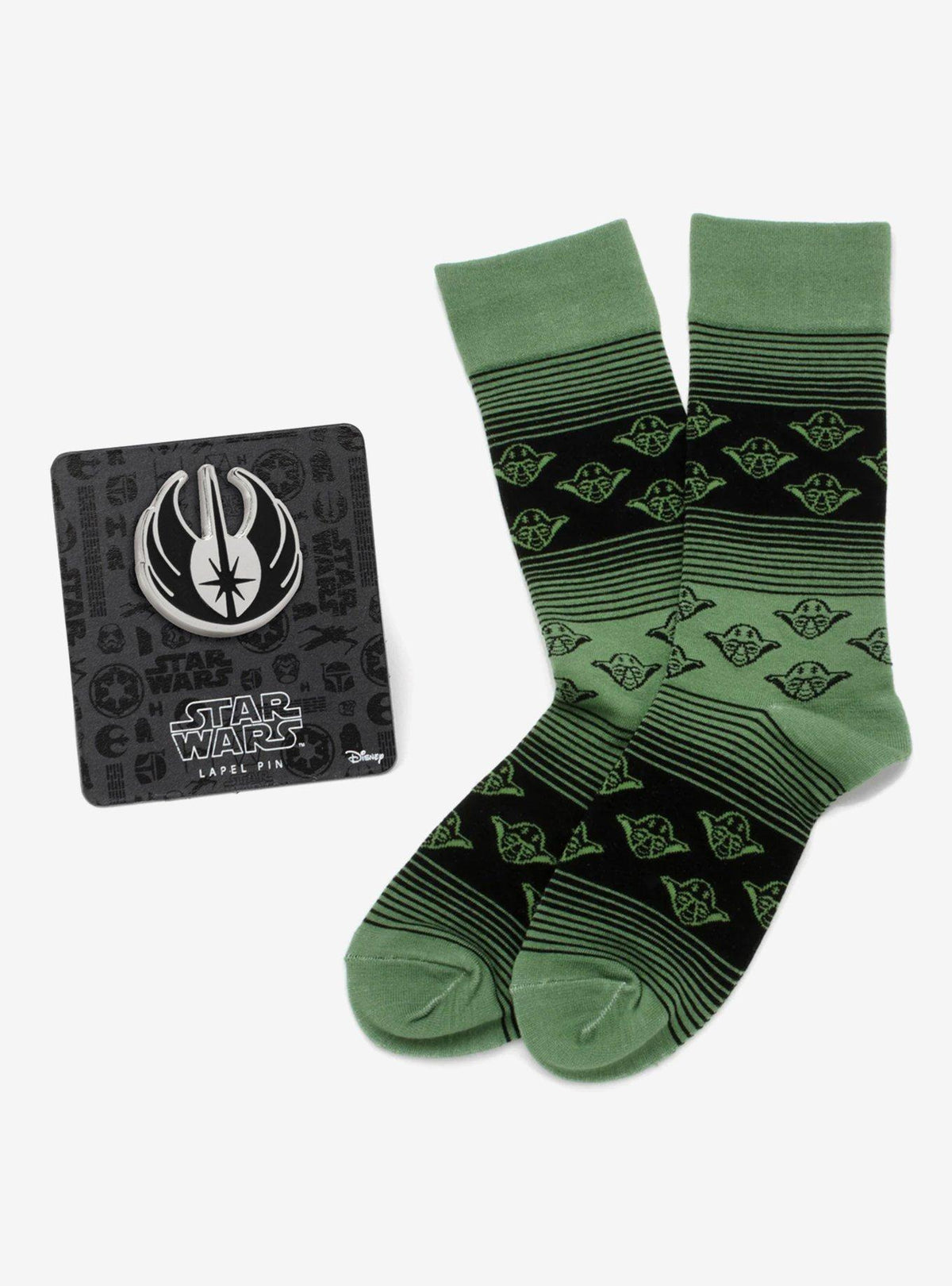 Set de calcetines Star Wars Yoda con pin Jedi