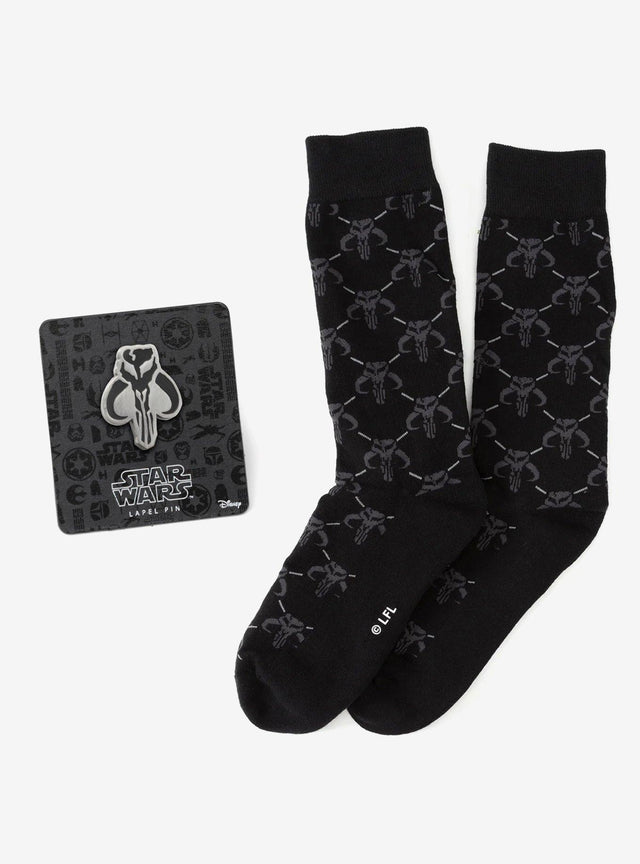 Set de regalo Mandalorian con calcetines y pin