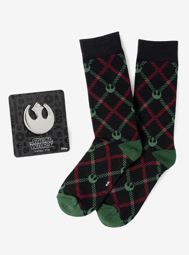 Set de calcetines y pin de la Alianza Rebelde