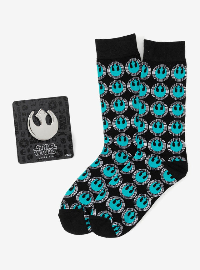 Set de calcetines y prendedor Star Wars Alianza Rebelde