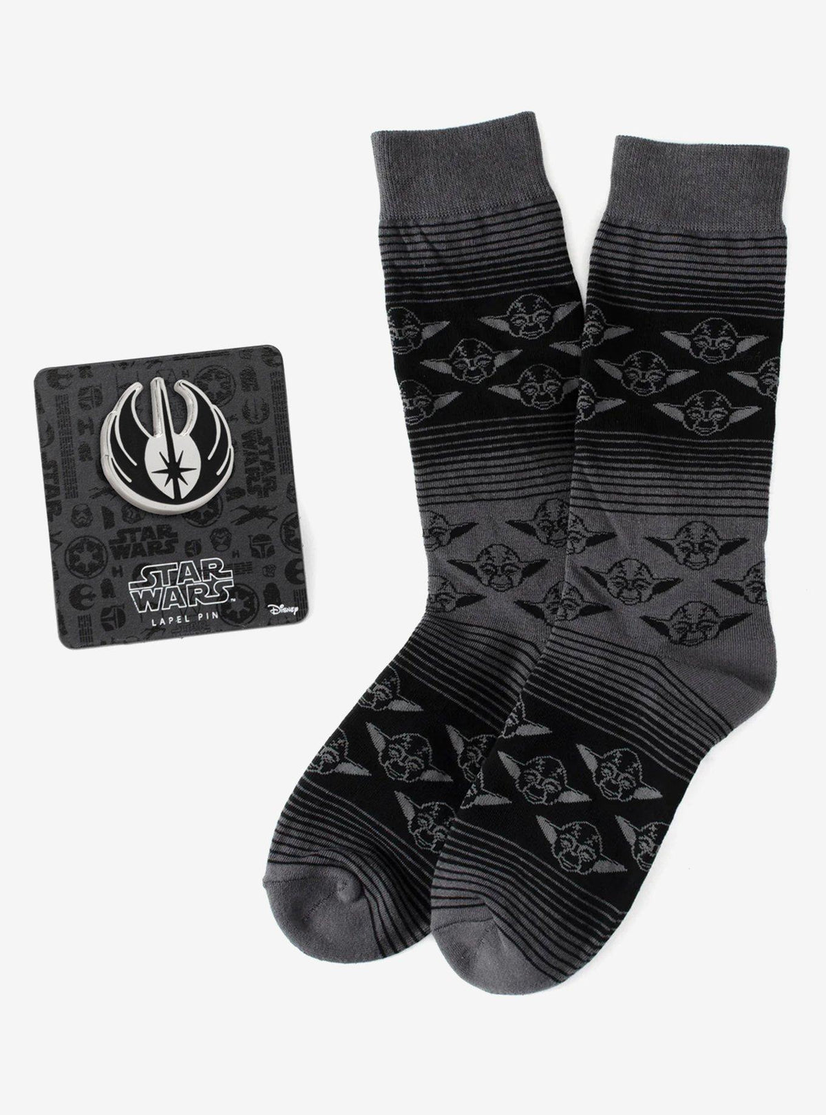 Set de calcetines Star Wars de Yoda con pin Jedi