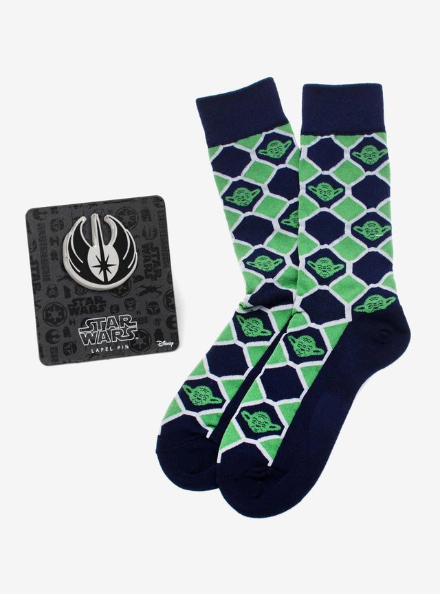 Set Star Wars: calcetines de vestir y pin Jedi