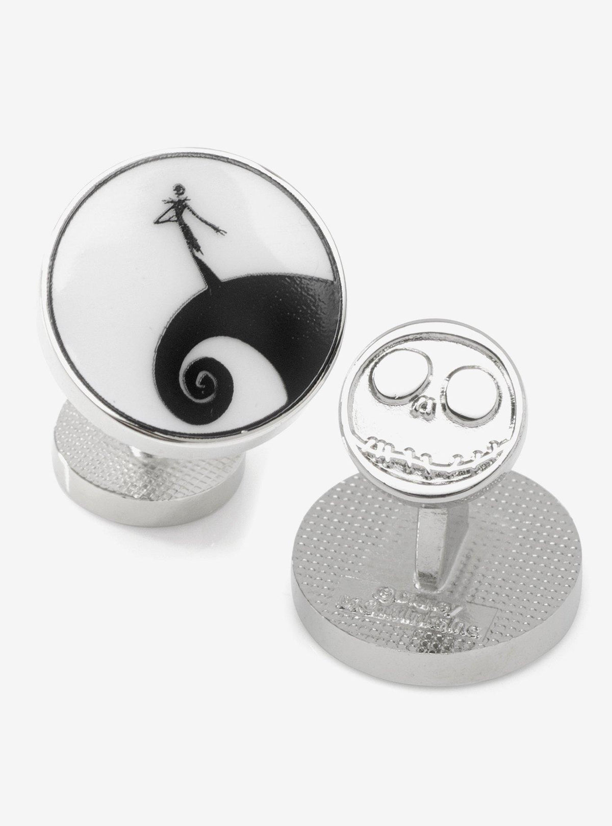 Set de corbata de seda y gemelos Jack Skellington