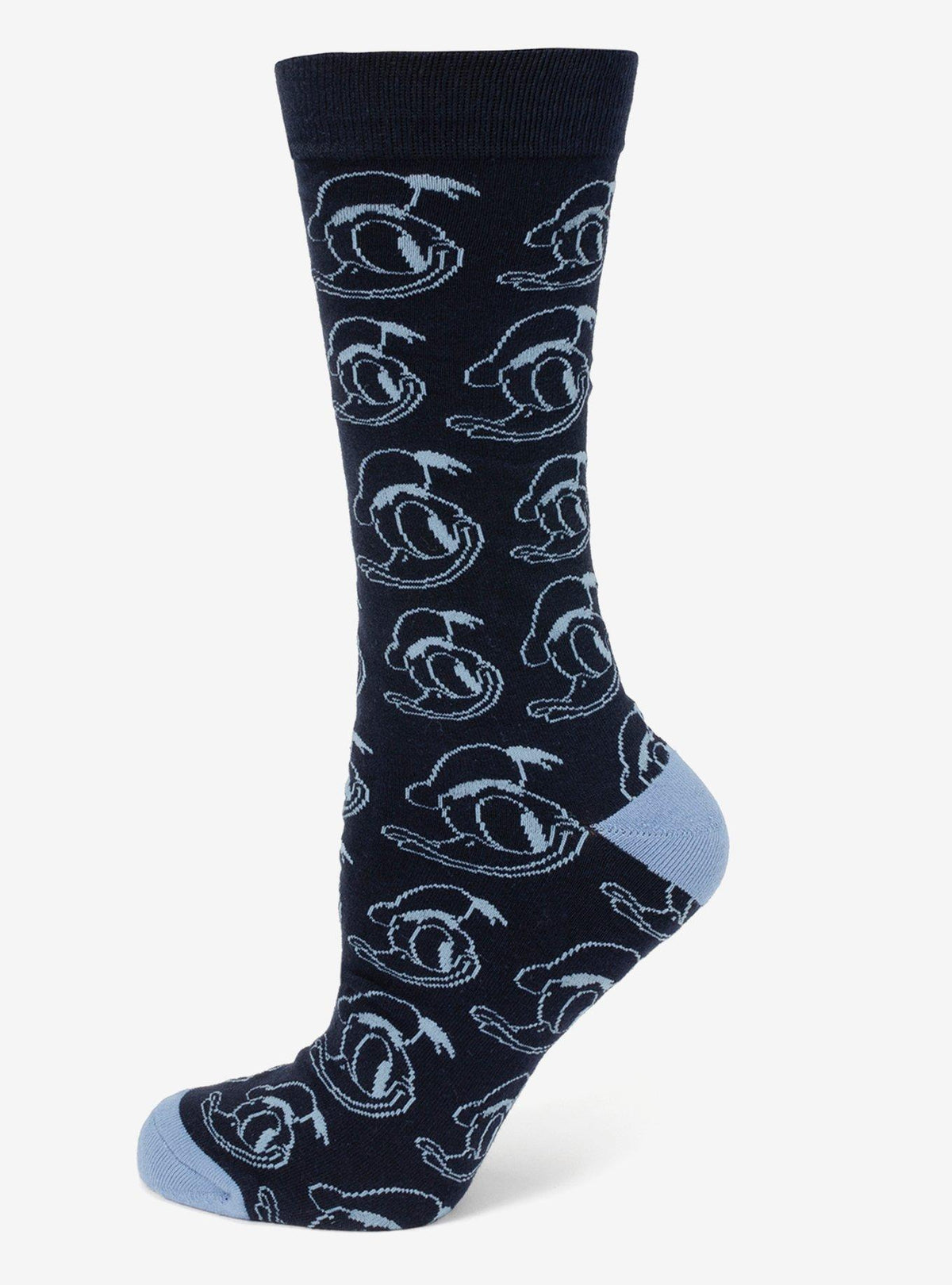 Set de regalo: calcetines azules de Donald y pin de Mickey