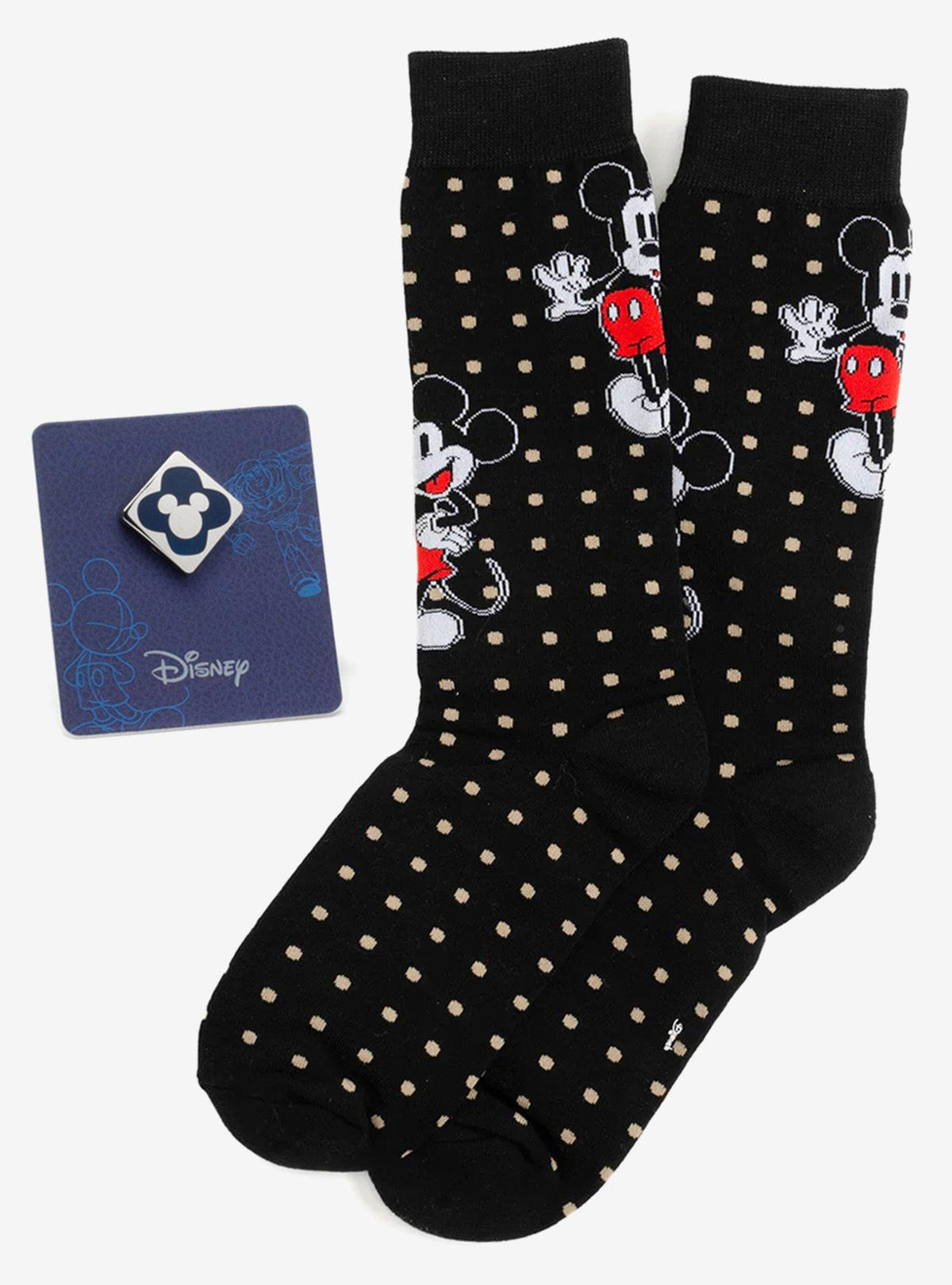 Set Disney Mickey Mouse: calcetines y pin azul
