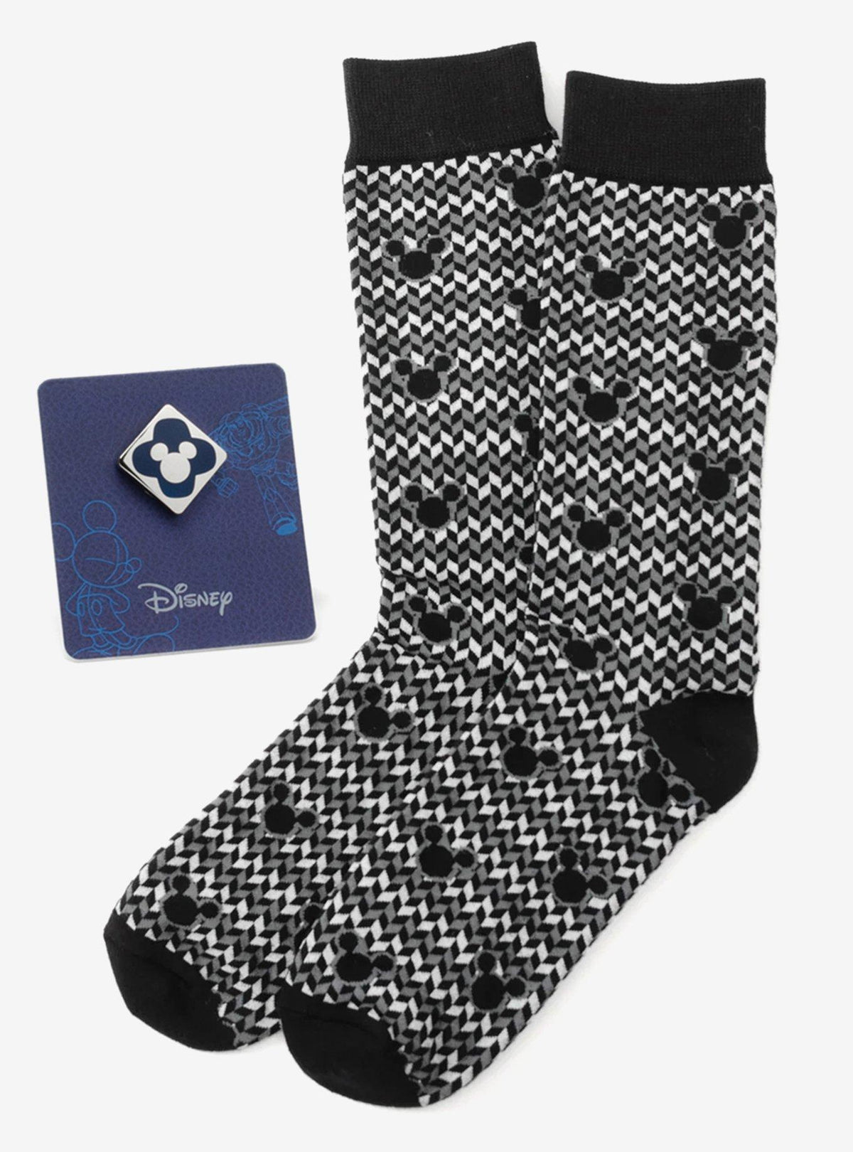 Set de calcetines con chevrón de Mickey y pin azul