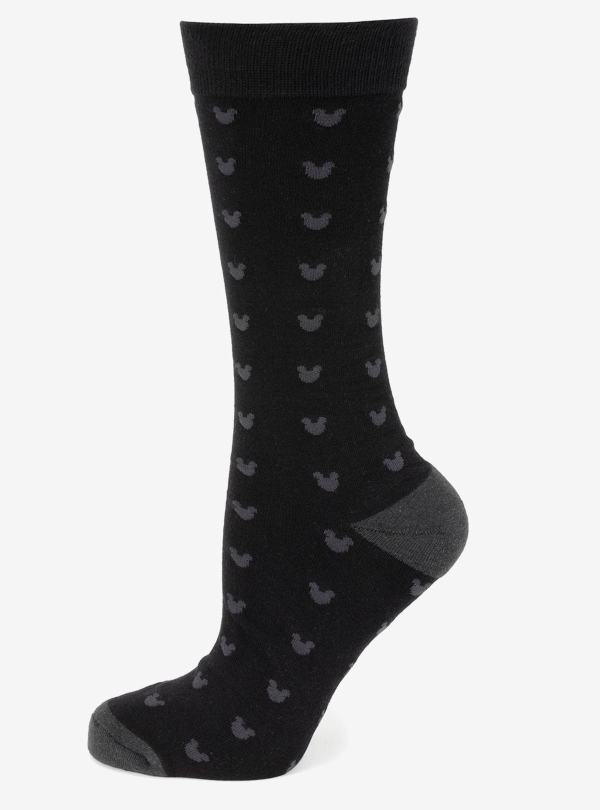 Set de calcetines negros y pin azul de Mickey Mouse