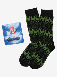 Set de regalo Marvel Avengers: calcetines y pin de Loki