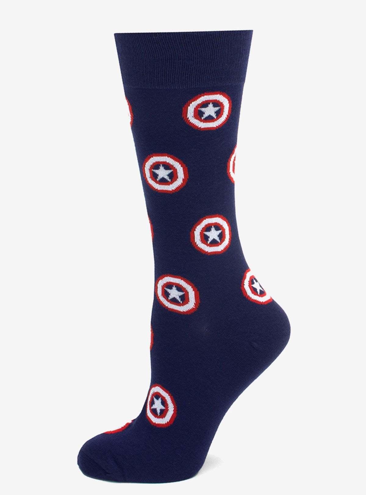 Marvel Set de Regalo de Calcetines y Pin del Capitán América