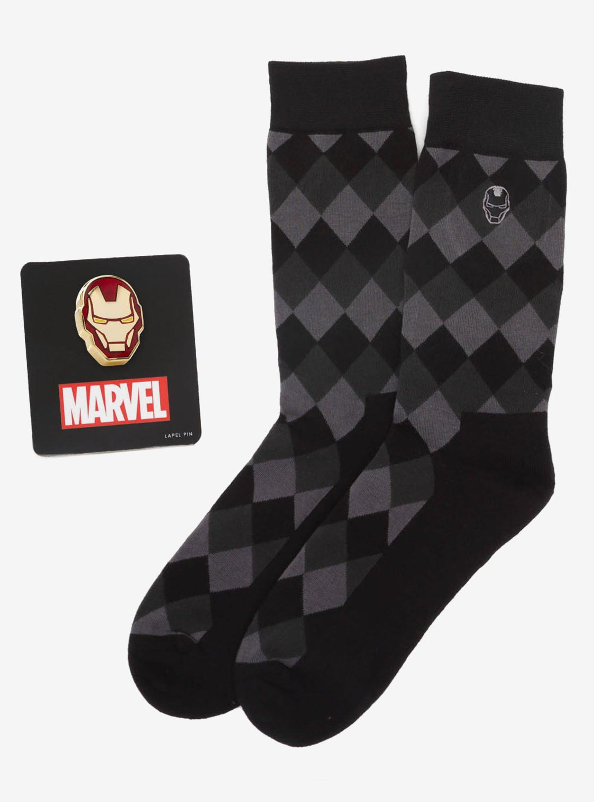 Set de regalo de Iron Man: calcetines y pin · Space Store