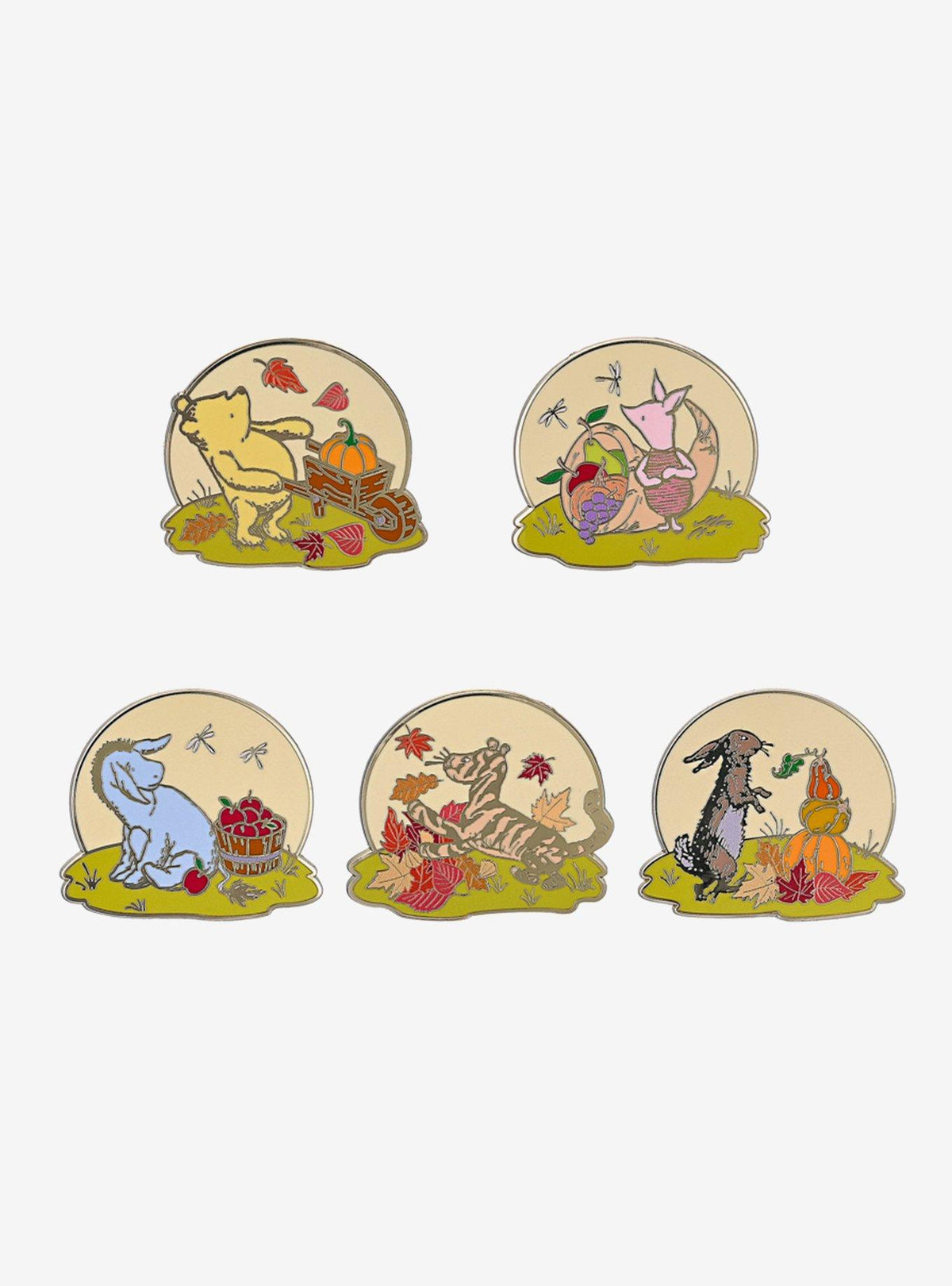 Pin sorpresa esmaltado de otoño de Winnie the Pooh