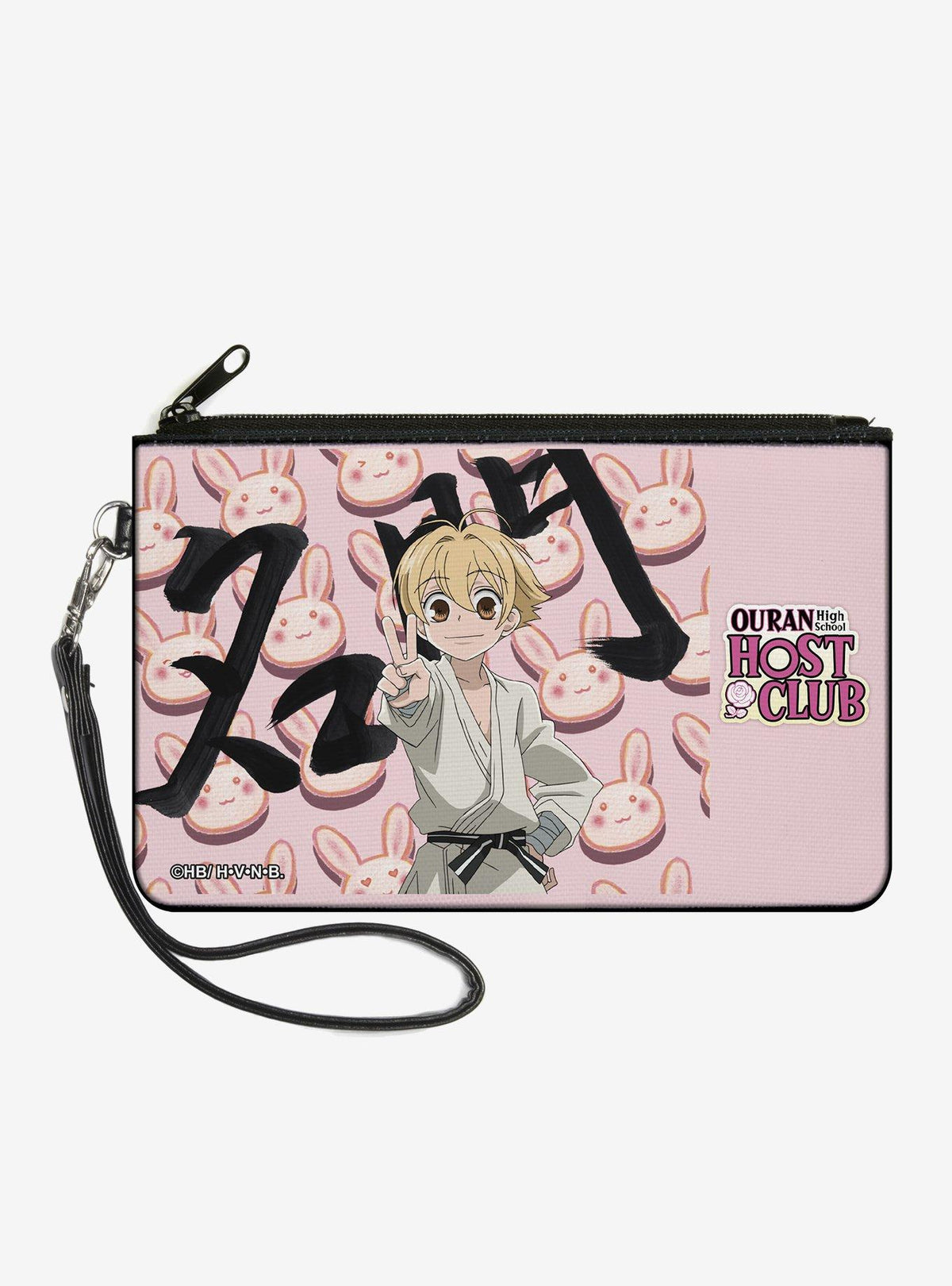Ouran High School Host Club: Billetera Honey en pose de paz