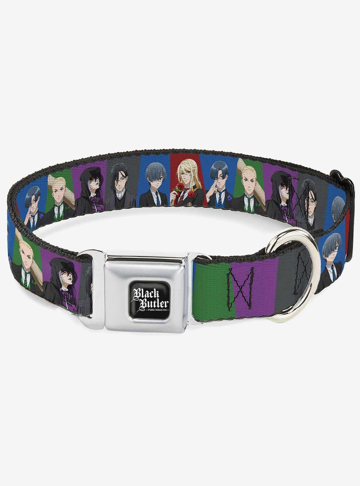 Collar para perro Black Butler con hebilla tipo cinturón