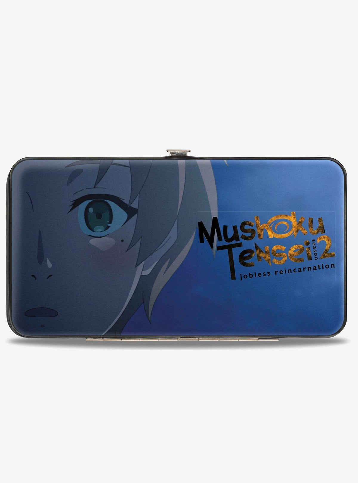 Billetera azul de Mushoku Tensei: Rudeus y Fitz