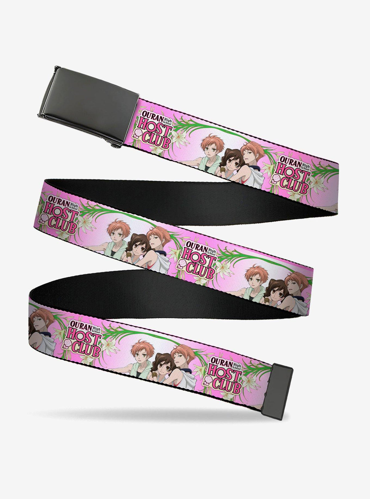 Cinturón Ouran High School Host Club: Haruhi y gemelos Hitachiin