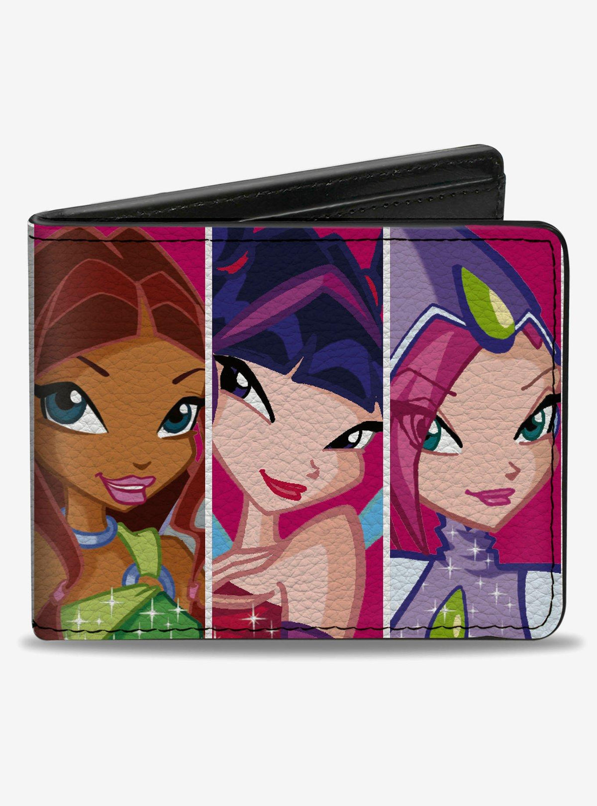 Billetera bi-fold Winx Club con diseño de hadas