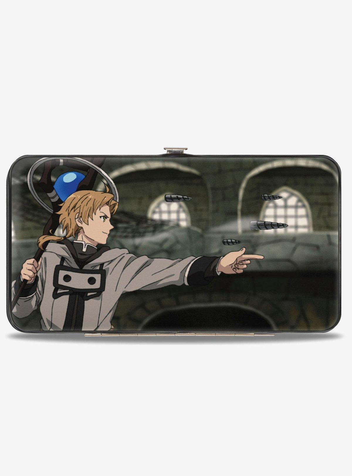Billetera abatible Mushoku Tensei: Rudeus y Fitz