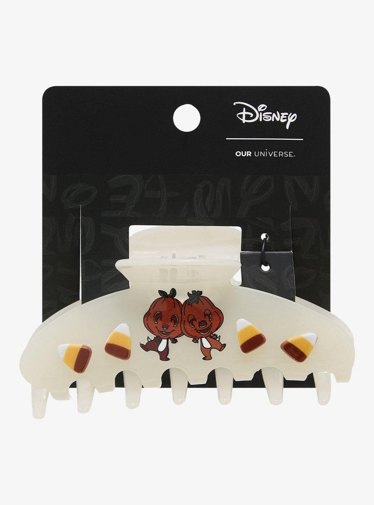 Pinza de pelo Chip & Dale con calabazas
