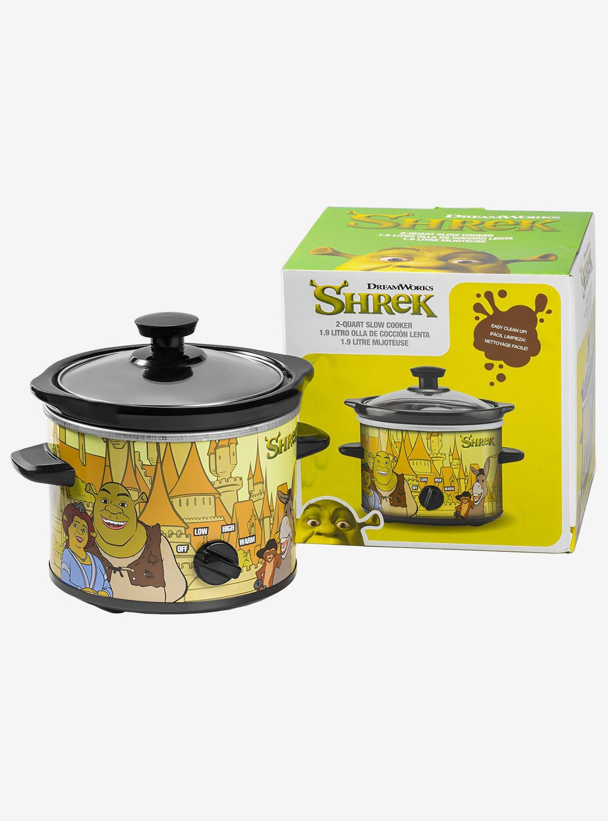 Olla de cocción lenta Shrek 2 de 1,9 litros