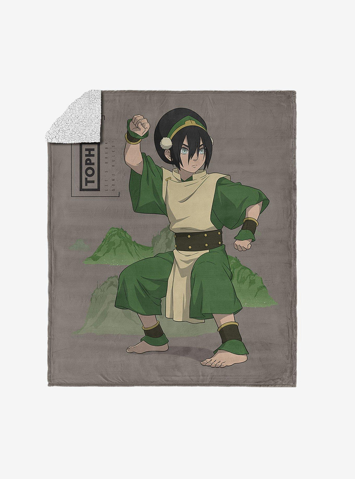 Manta Sherpa Silk Touch Toph - Avatar: The Last Airbender