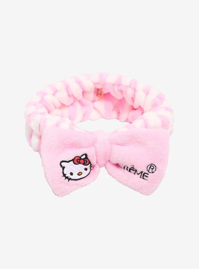 Cintillo spa de felpa Hello Kitty