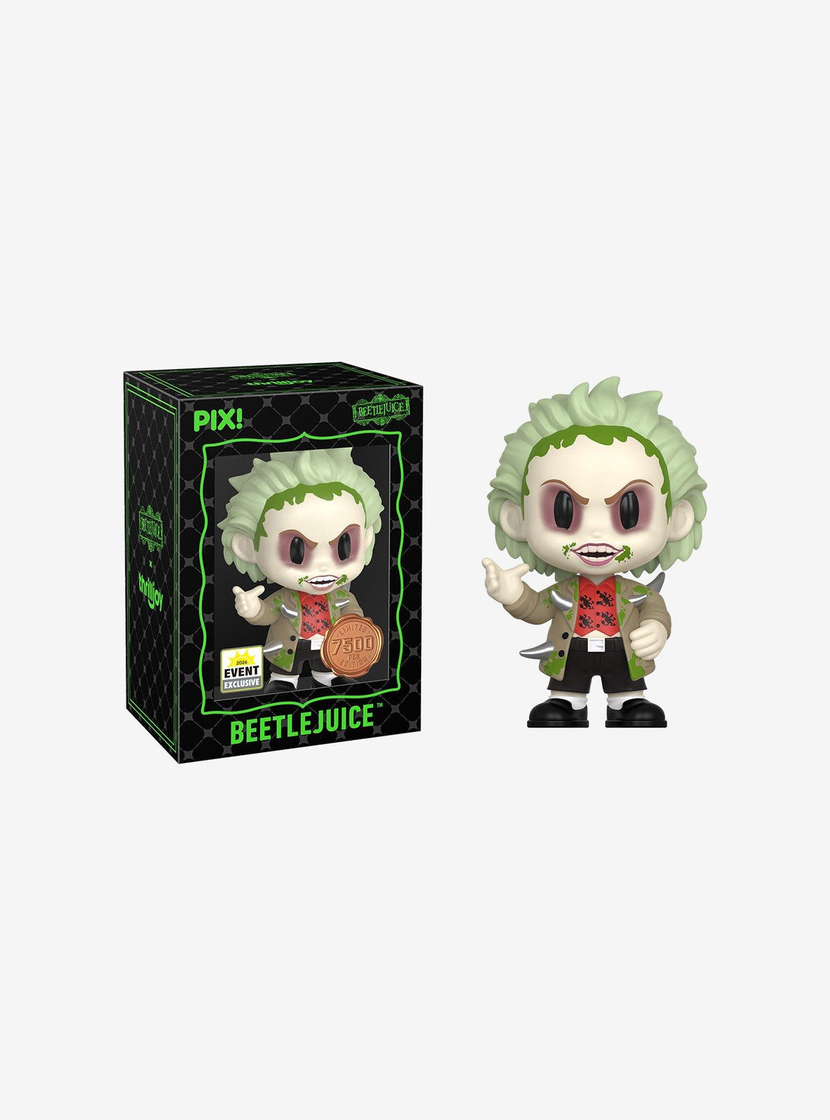 Figura coleccionable Beetlejuice PIX!