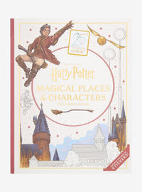 Harry Potter: libro para colorear de lugares y personajes