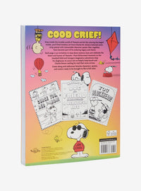 Libro para colorear con frases de Peanuts