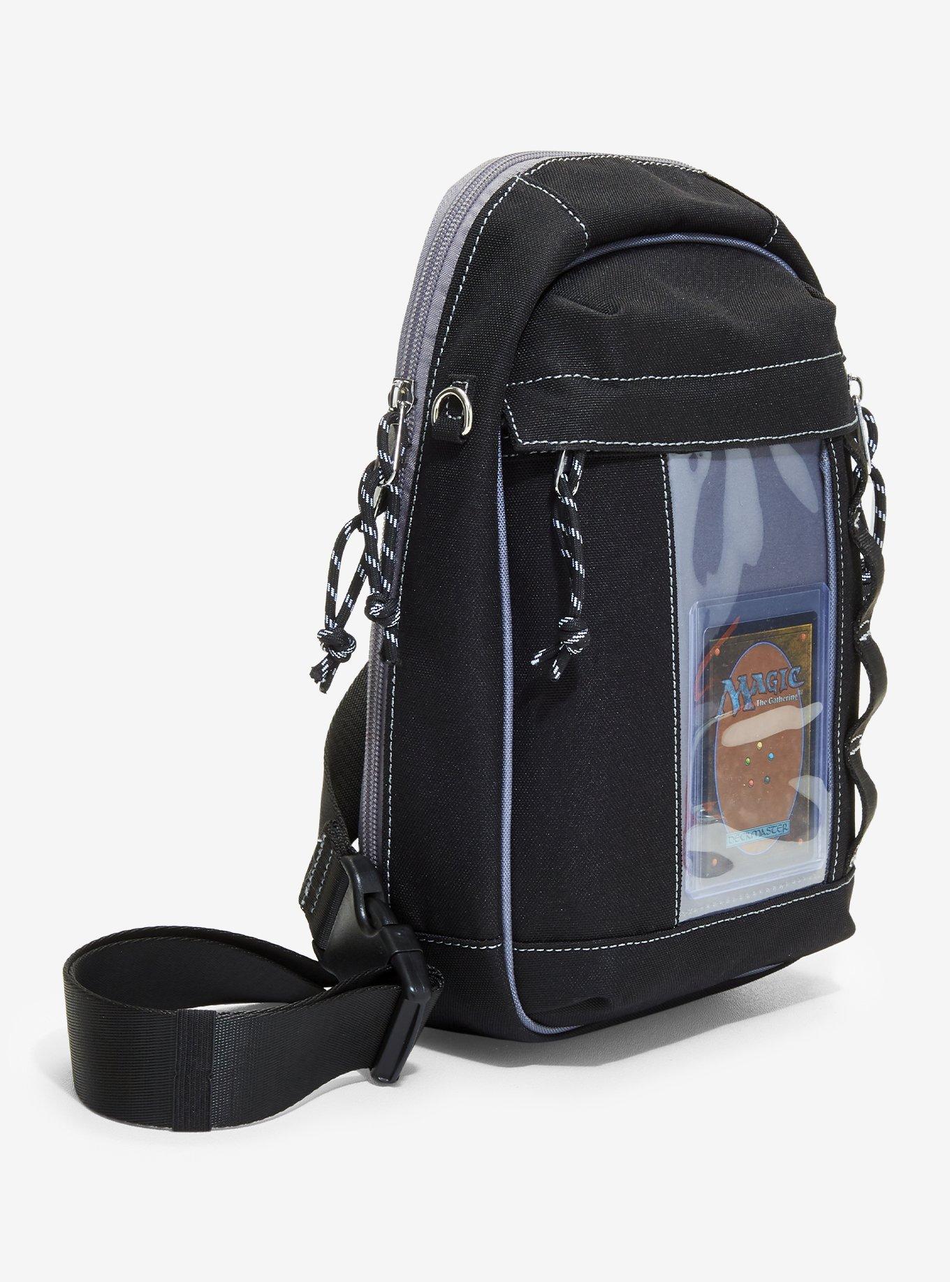 Cartera bandolera para cartas coleccionables