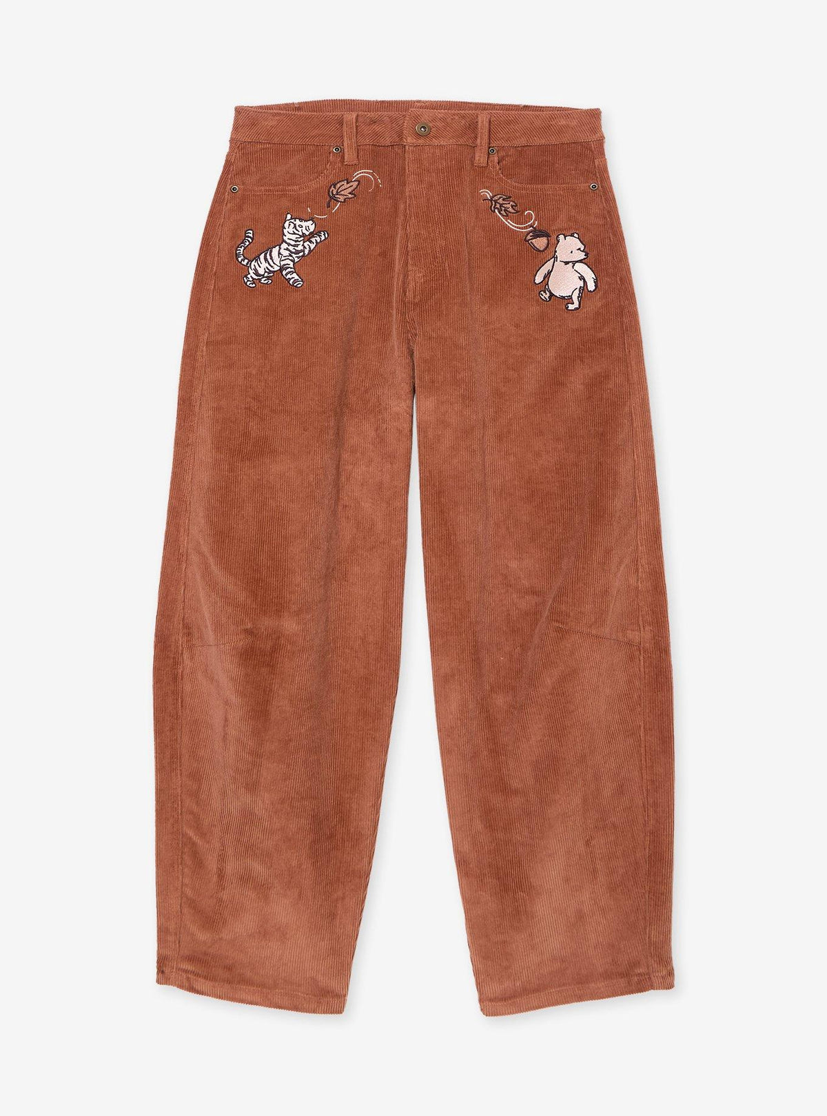 Pantalón de cotelé corte barrel de Winnie the Pooh