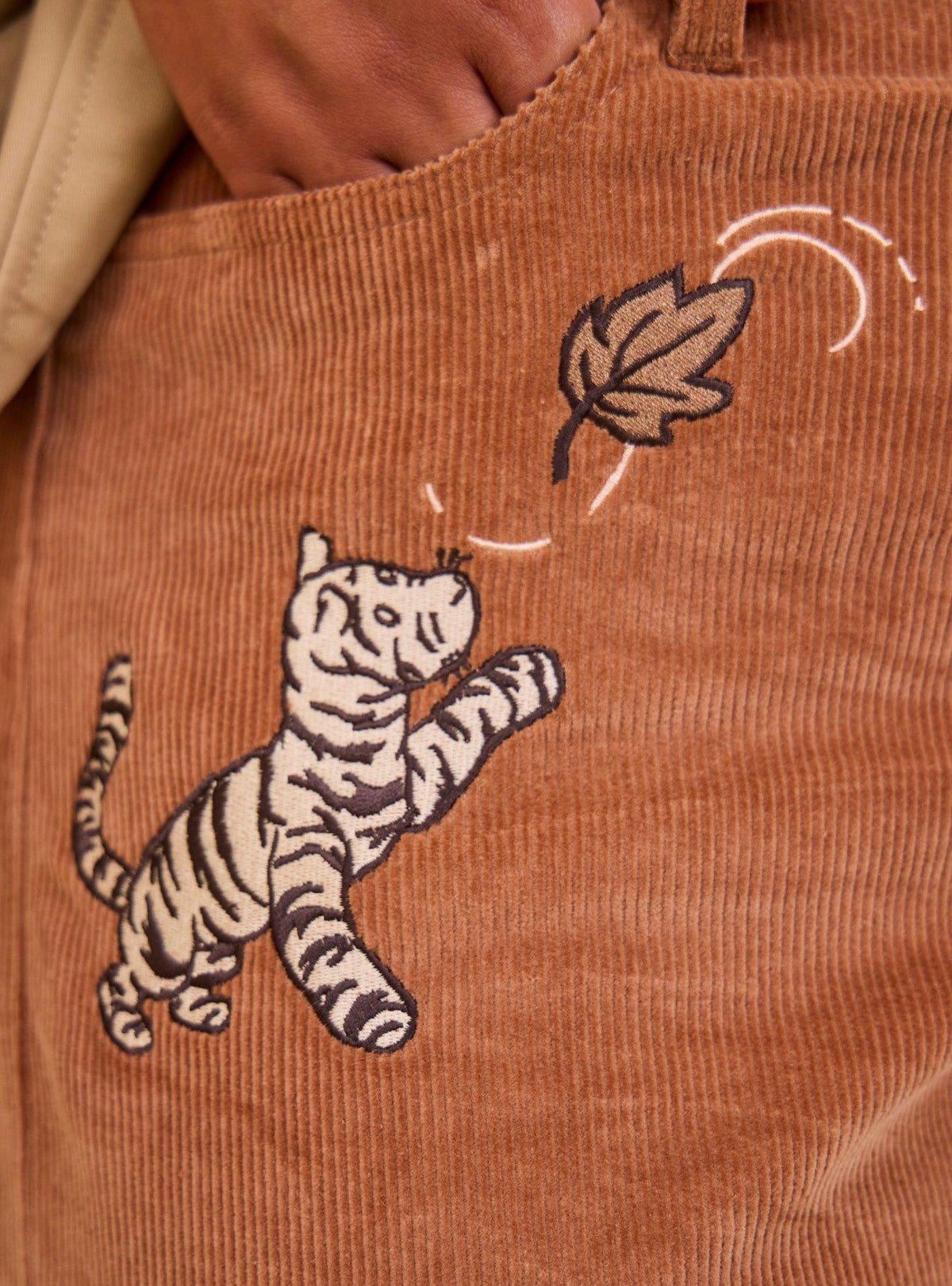 Pantalón de cotelé corte barrel de Winnie the Pooh