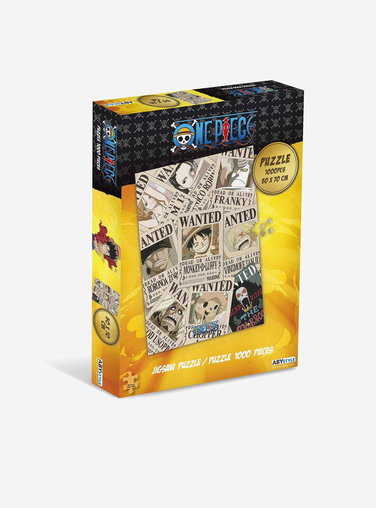 Puzzle de carteles de recompensa de One Piece