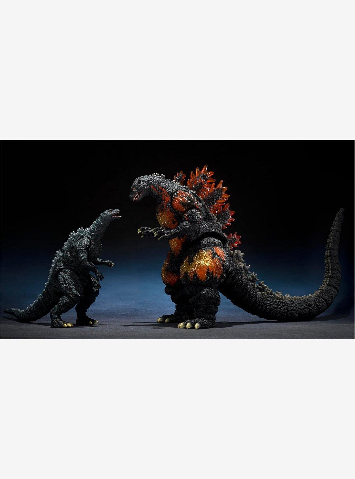 Set de figuras S.H.Figuarts Godzilla Jr. y Destoroyah