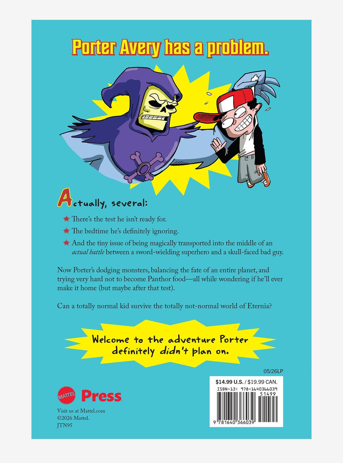 Libro The Adventures of He-Man and Porter: Skeletor Ate My Homework