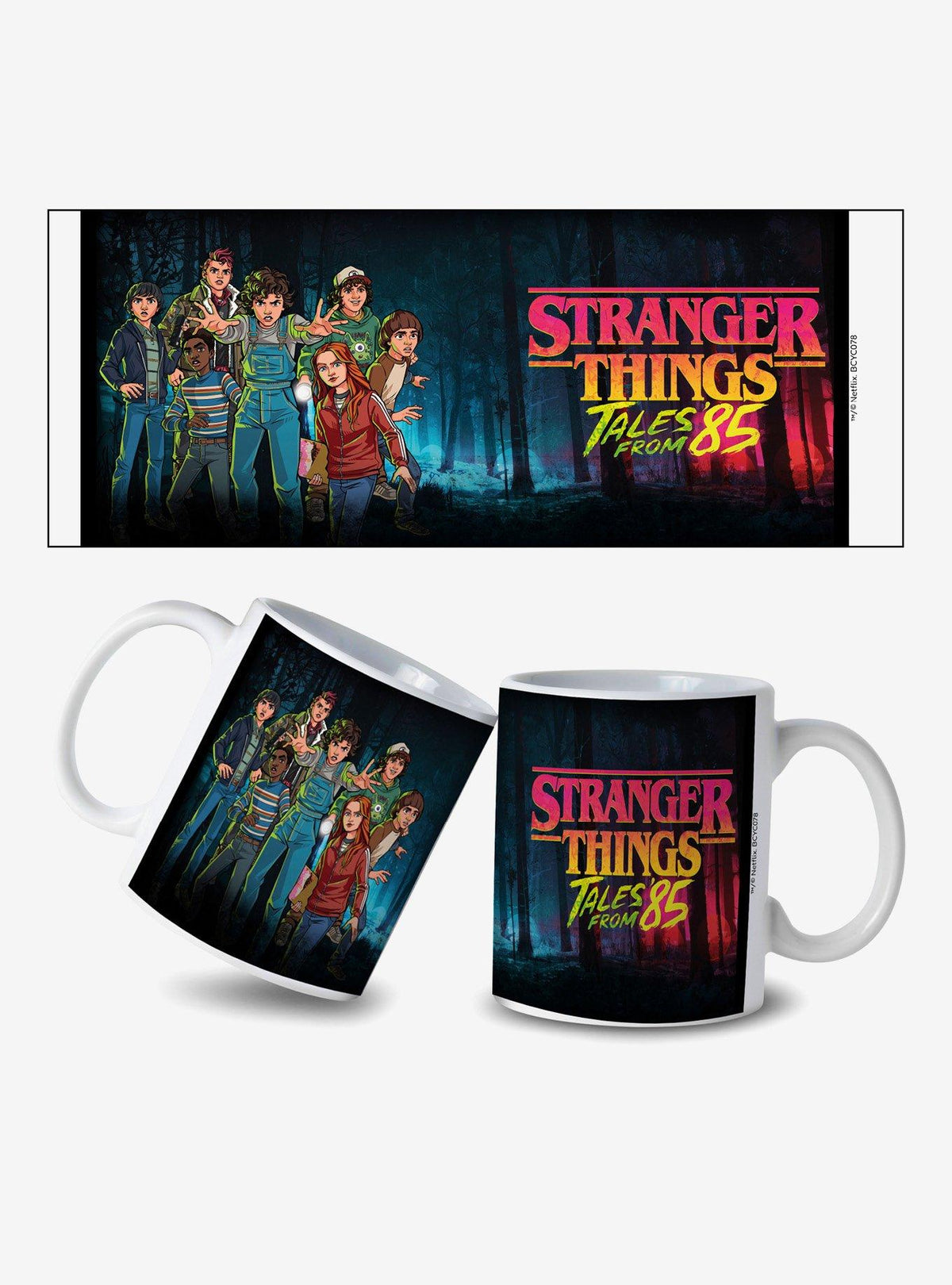 Taza de cerámica Stranger Things '85 Woods 11 oz