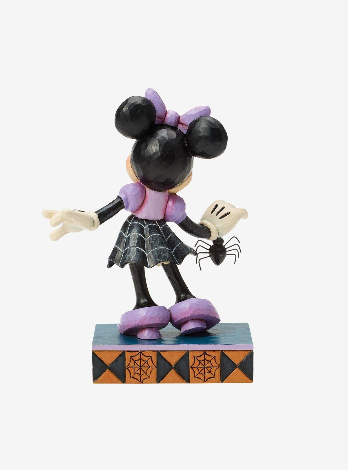 Figura de Minnie Mouse con vestido de telaraña