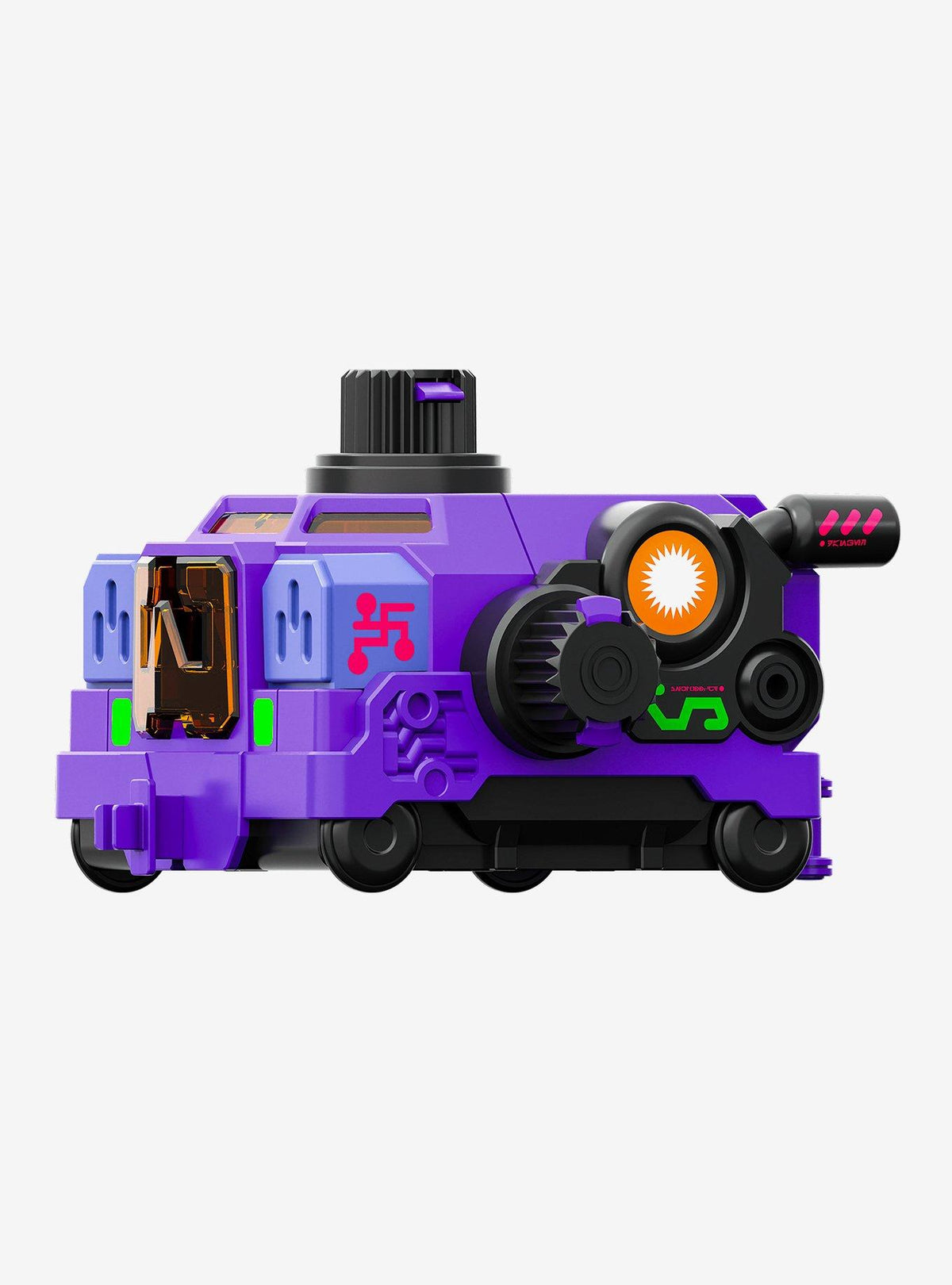 Figura robot tren EVA206 de Evangelion x WASA, caja sorpresa
