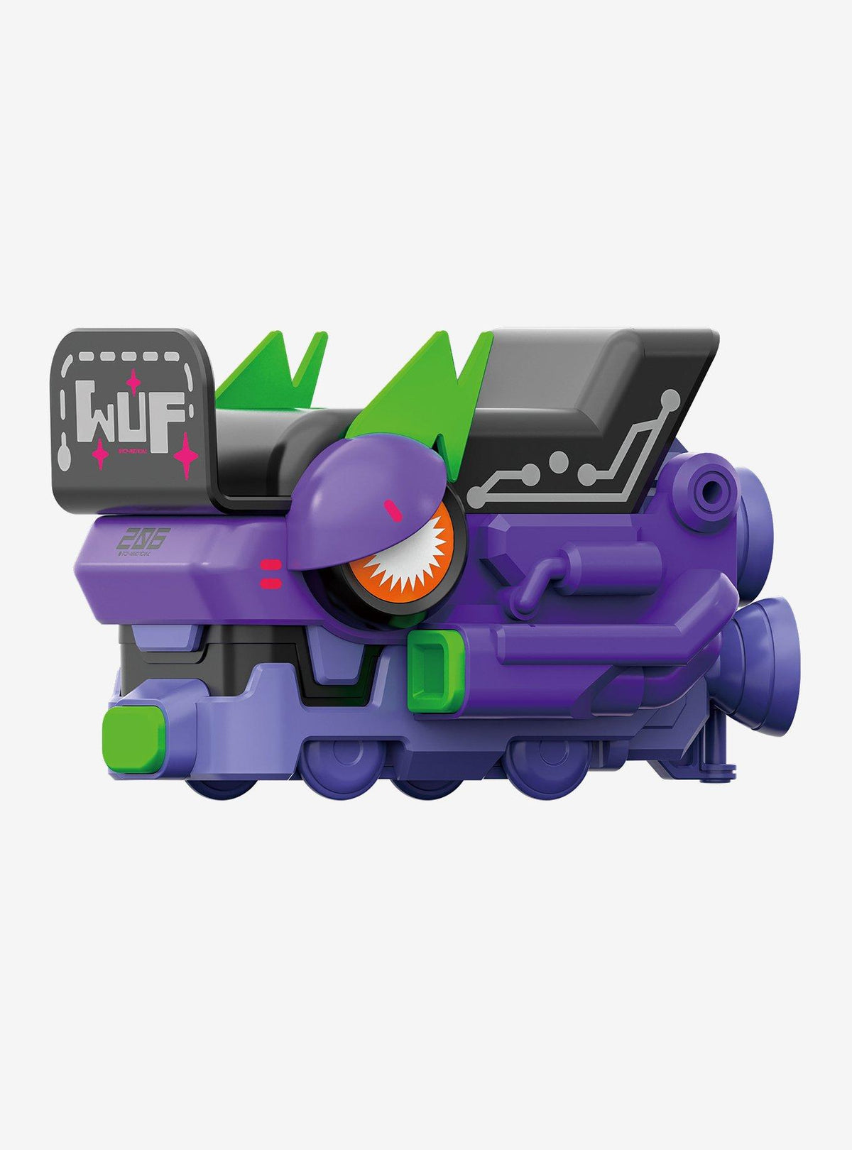 Figura robot tren EVA206 de Evangelion x WASA, caja sorpresa