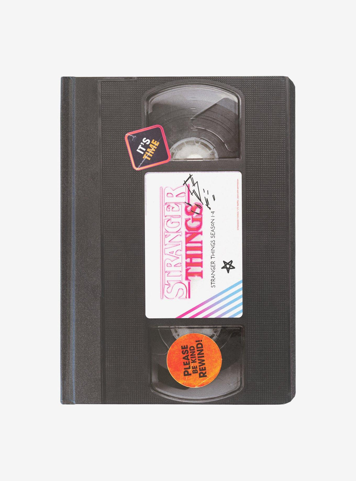 Cuaderno A5 VHS Premium de Stranger Things