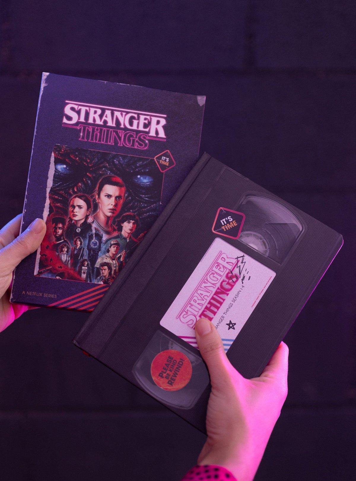 Cuaderno A5 VHS Premium de Stranger Things