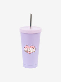 Vaso térmico Pusheen Moments con bombilla