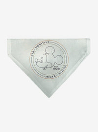 Bandana para mascota Mickey Mouse Stay Positive