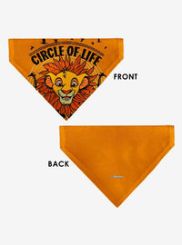 Bandana para mascota Simba joven de The Lion King