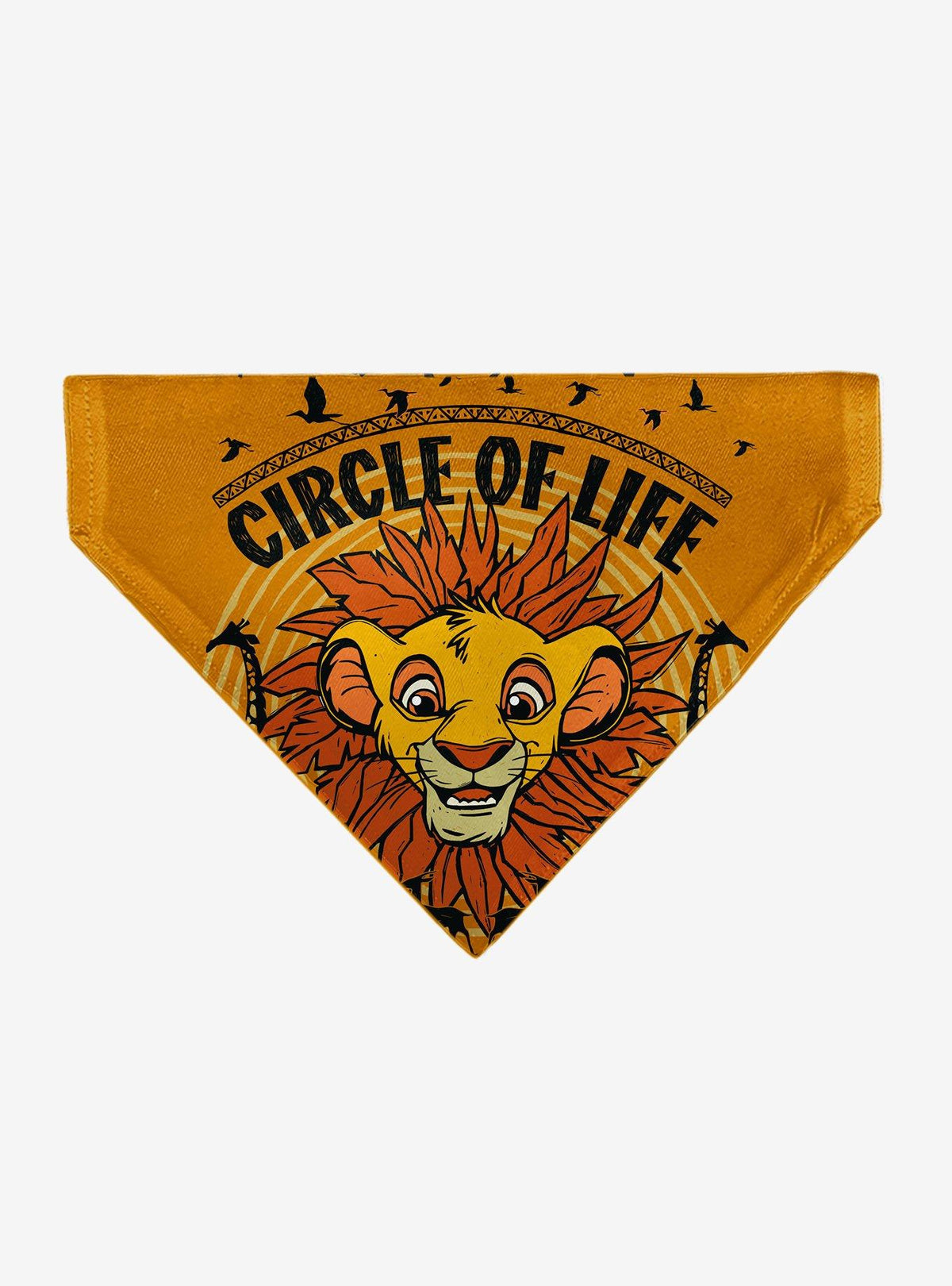 Bandana para mascota Simba joven de The Lion King