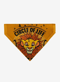 Bandana para mascota Simba joven de The Lion King