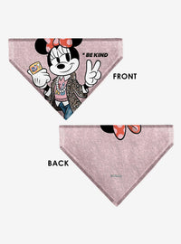 Bandana para mascota Minnie Mouse Pose de paz