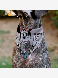 Bandana para mascota Minnie Mouse Pose de paz