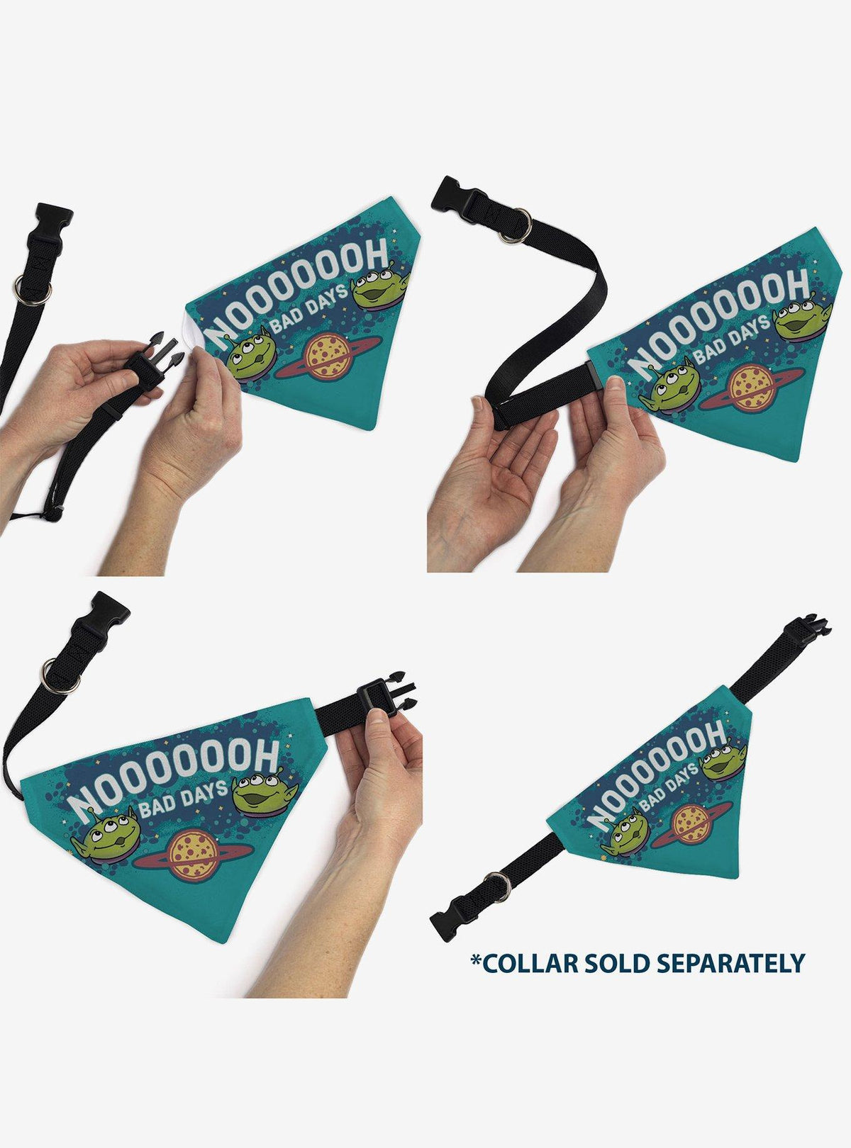 Bandana para mascota Toy Story Aliens - Pizza Planet