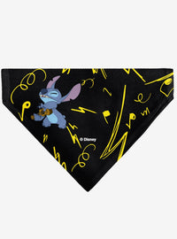 Bandana para collar de mascota Stitch y Scrump